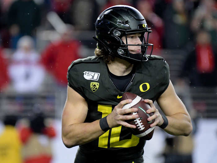 6. Los Angeles Chargers — Justin Herbert, QB (Oregon)