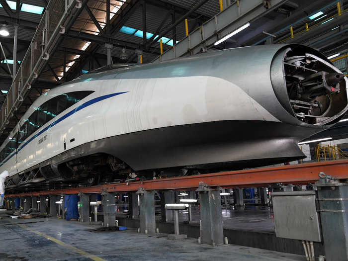 High-speed trains have been key to getting workers where they need to go and staffing operations that were shut down due to the coronavirus.