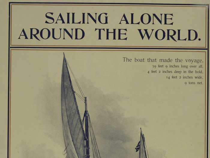 In 1895, Joshua Slocum, the first man to sail solo around the world, vanished on a voyage from Martha