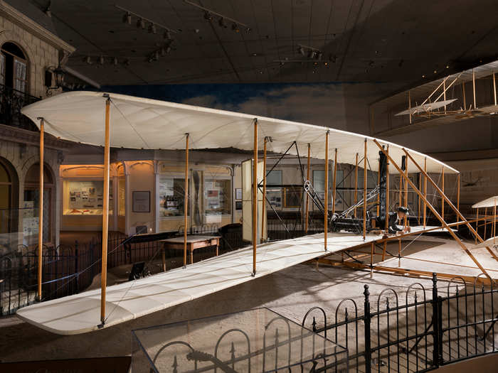 4. The plane the Wright brothers first flew for only 12 seconds in 1903