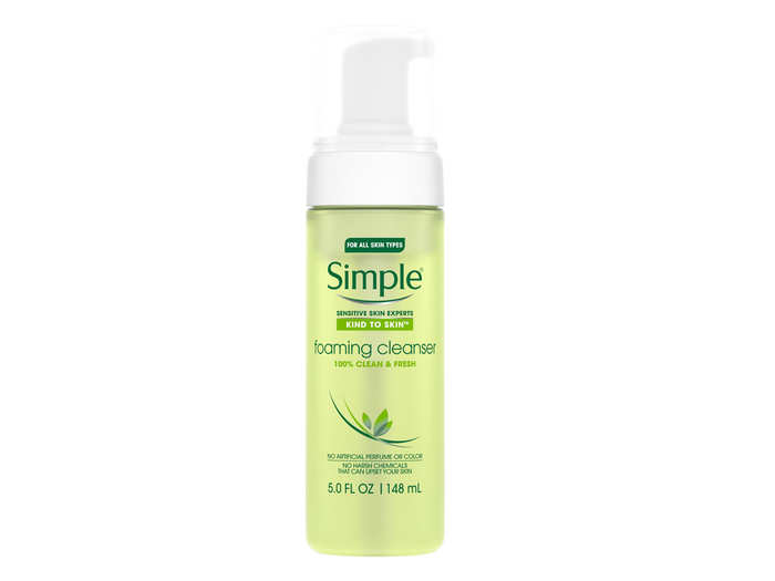 Simple Foaming Facial Cleanser