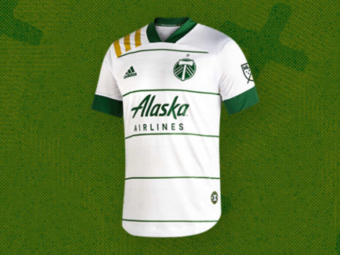 5. Portland Timbers — From its green accents to its tree bark-like hoops, everything about this kit screams "TIMBERRR!"