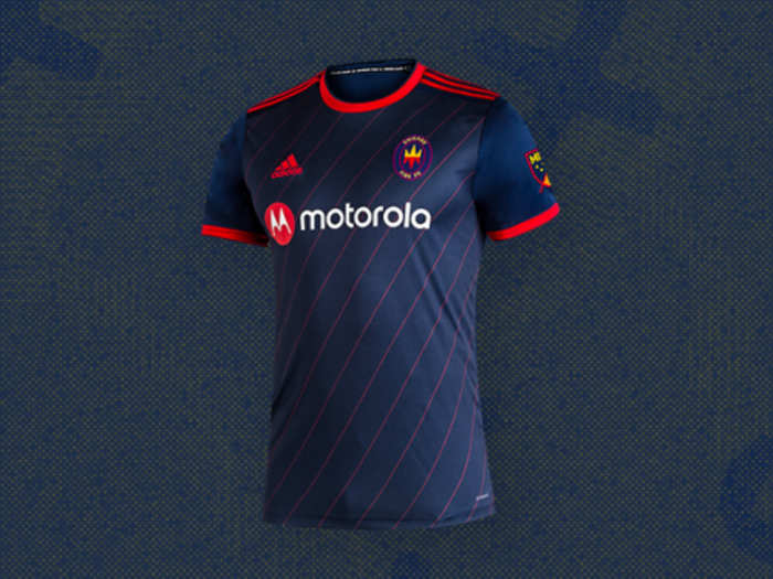 11. Chicago Fire FC — The kit is fire. The logo is not.