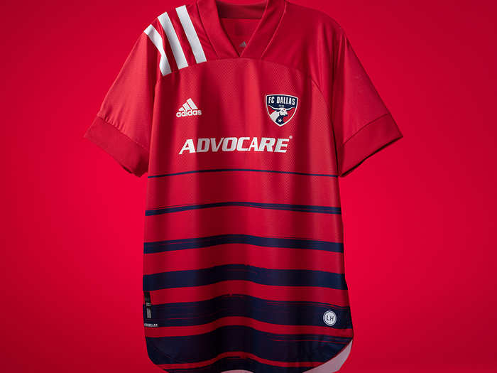 13. FC Dallas — Dallas decided 2020 is the time go back to its hoop theme rather than its block coloured efforts of recent seasons.