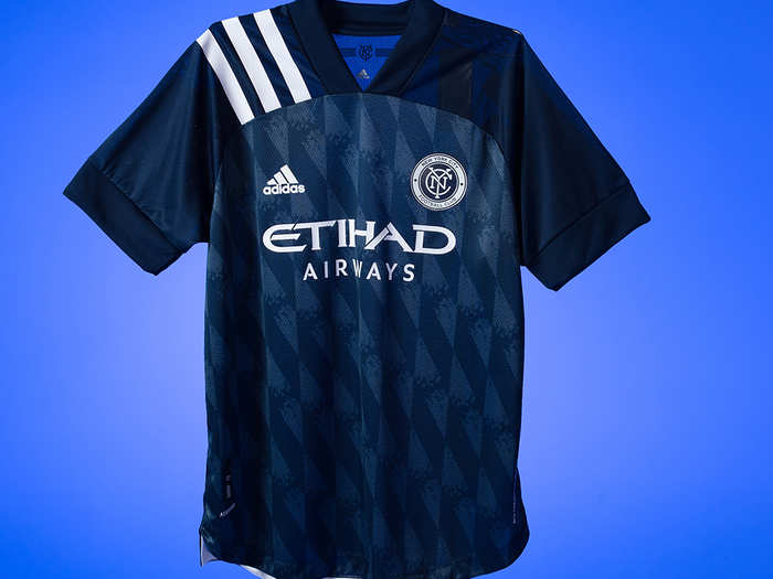 18. New York City FC — The club has channeled its inner Batman for the new season. The self-proclaimed "Gotham Kit" features a paneled design on the front inspired by the architecture of the Brooklyn Bridge.