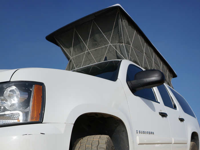 The car has racked up 120,000 miles and comes with all-terrain tires and a tire pressure monitor.