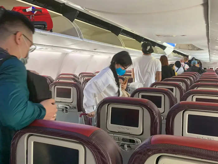 I took a second look at the sizable over-head storage as I exited the flight with other surgical mask-clad passengers.