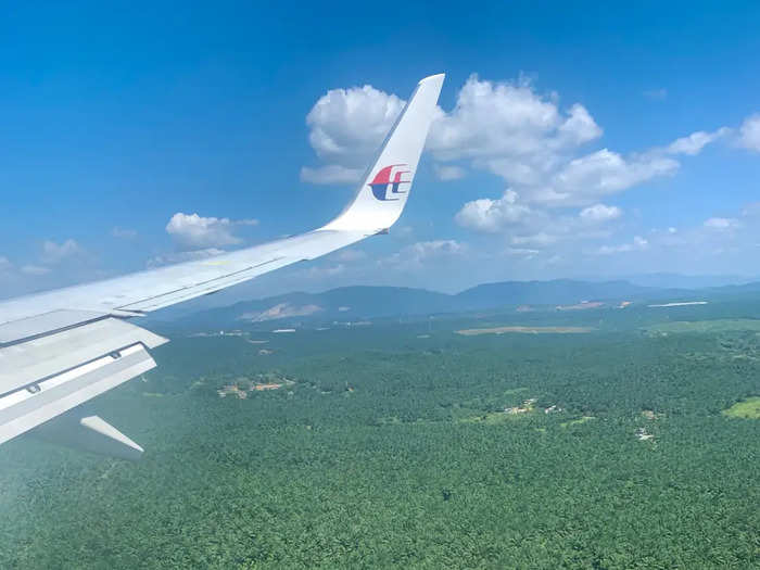 With a meal, drink service, and movie packed into a flight that was only a bit longer than two hours, the trip had passed by quickly.