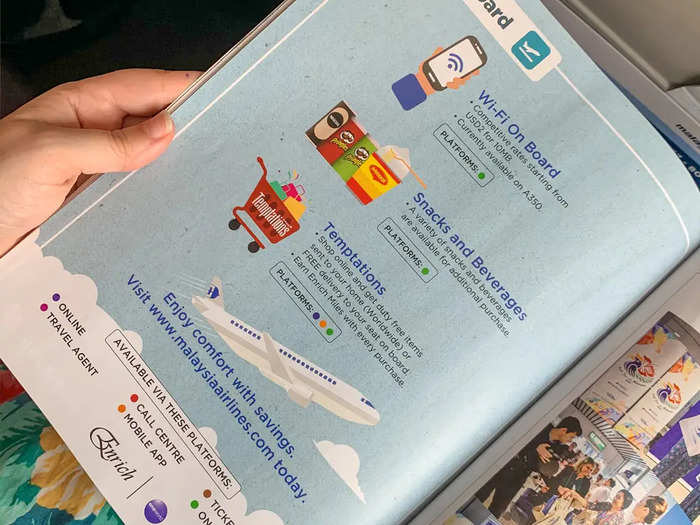 Malaysia Airlines was heavily promoting its in-flight WiFi. However, when I tried to join, I realized it was apparently only available on Airbus A350 planes. It was only a 2 hour and 15 minutes flight, but it felt rude to promote something so aggressively and then not offer it.