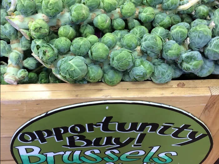 Shaved Brussels Sprouts