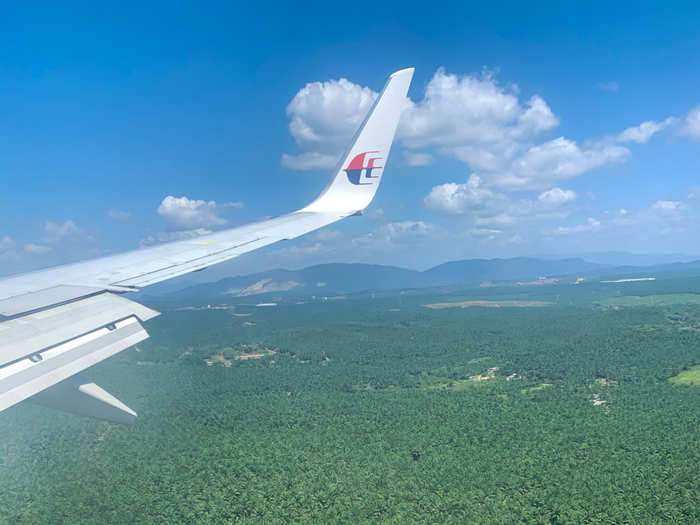 And, while booking my ticket, I made sure to get a window seat. This was partially for the view, but also as a safety precaution. Booking a window seat reduces the likelihood that you will come in close contact with anyone who might be infected with the virus on your flight.