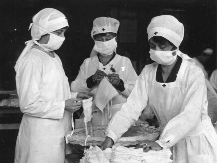 The pandemic only lasted 15 months, but the virus infected an estimated 500 million people worldwide. The global population was 1.8 billion people in 1918.