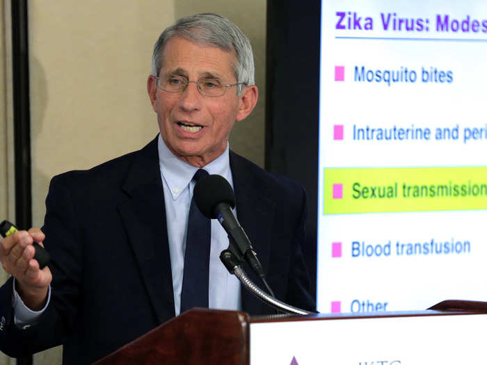 Fauci told Smithsonian Magazine in 2016 that we