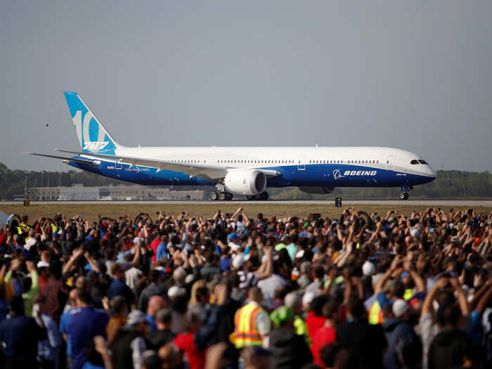 The final and largest Dreamliner variant, the 787-10, took the skies on March 31, 2017, six years after the first variant did so in 2011