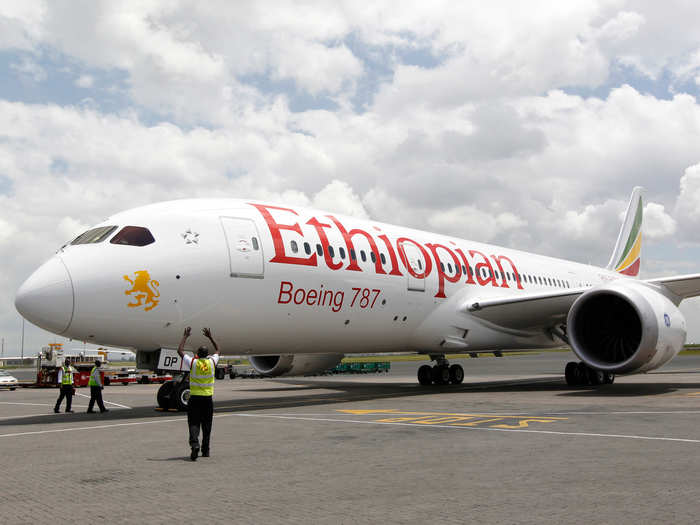 Ethiopian Airlines…