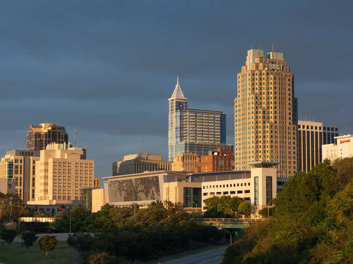 4. Raleigh, North Carolina