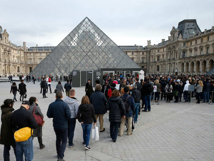 BEFORE: The Louvre Museum in Paris, home to the Mona Lisa, is the most visited gallery in the world.