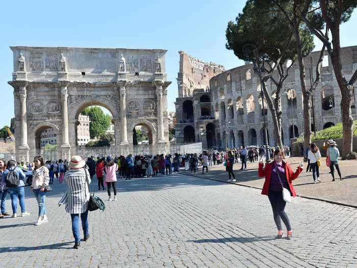 BEFORE: The Colosseum in Rome is one of the most-visited archaeological sites in the world.