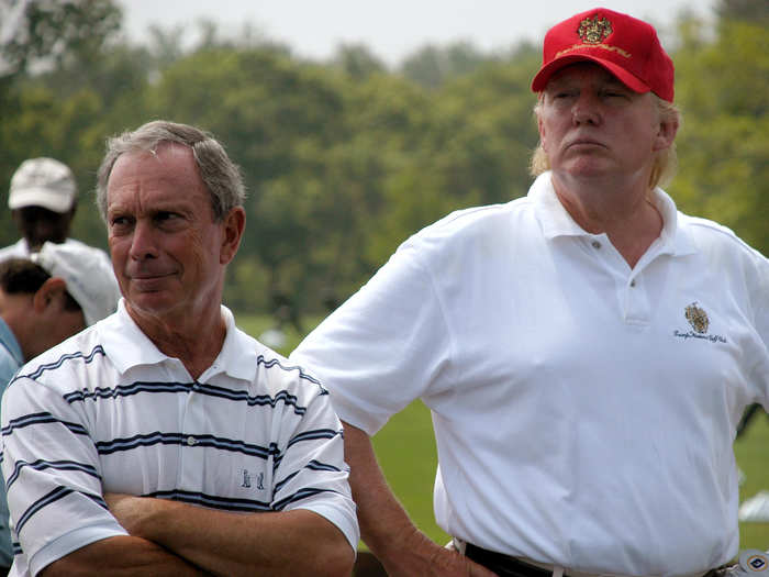 3. Bloomberg is about 18 times richer than the next-richest presidential candidate, incumbent Republican President Donald Trump, who built a reputation of being a superrich real-estate mogul.