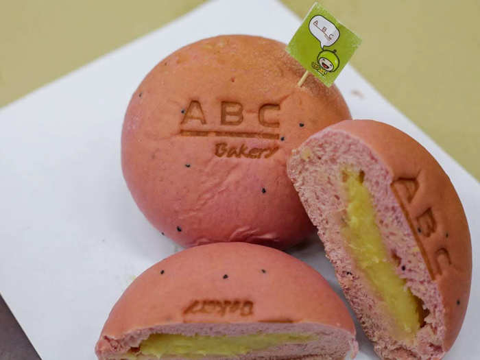 The durian hints at ABC Bakery