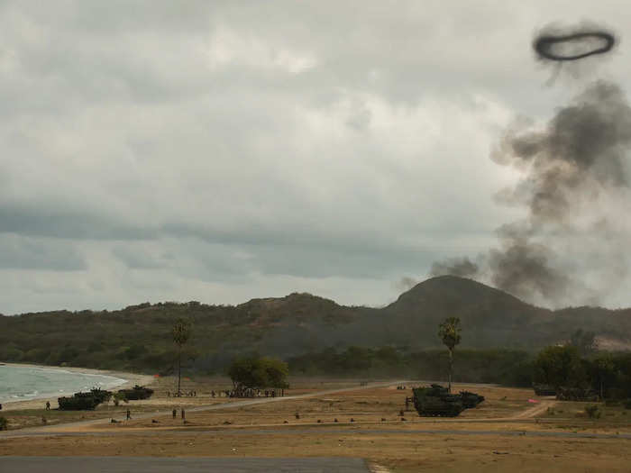 "Over the years, the US have introduced new operations, technologies and different weapon systems. The Thai military applied what they have learned through real rehearsals," said Royal Thai Marine Corps Capt. Chayuth Chatlitsorrakul, commanding officer, 1st Infantry Regiment.