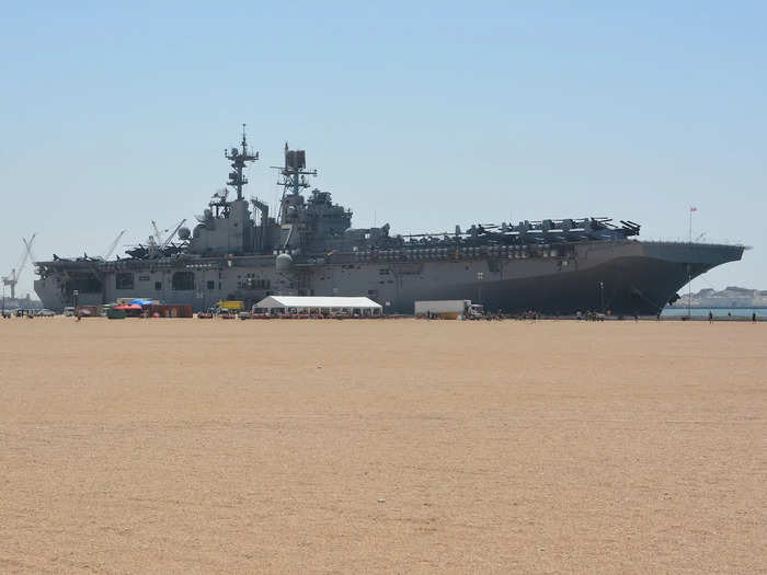 The port at Duqm is also large enough to host aircraft carriers.