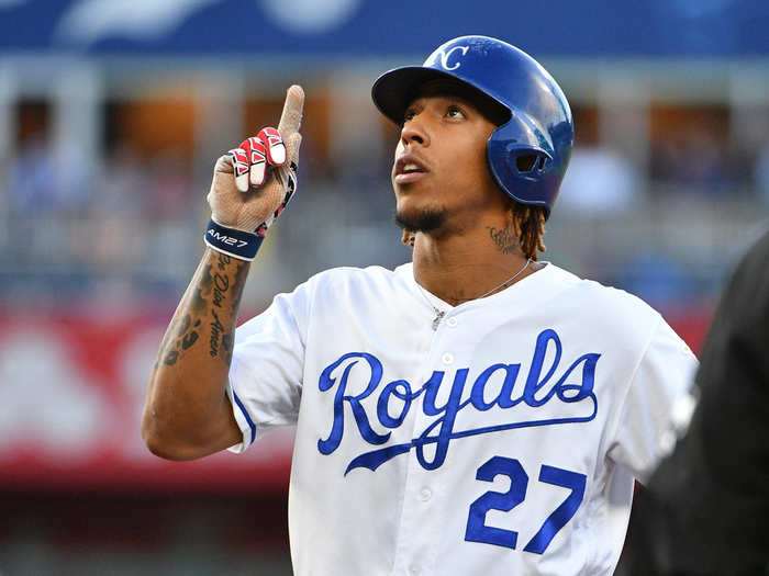 42. Adalberto Mondesi — SS, Kansas City Royals