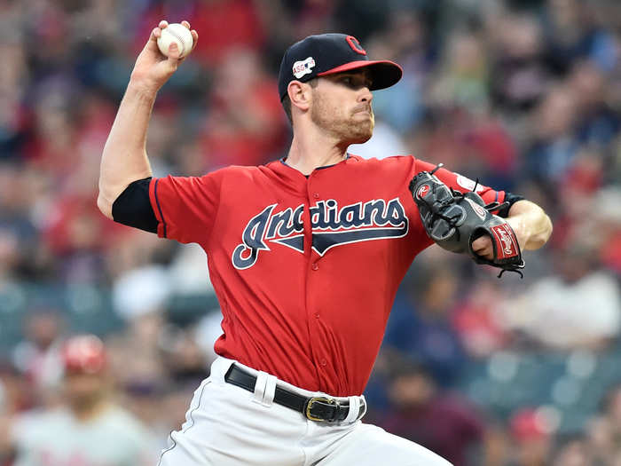 28. Shane Bieber — SP, Cleveland Indians