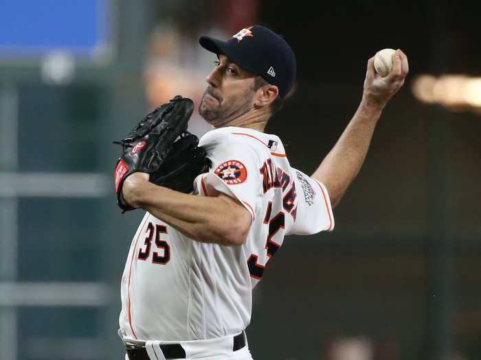 13. Justin Verlander — SP, Houston Astros