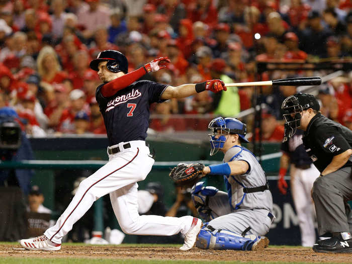 8. Trea Turner — SS, Washington Nationals