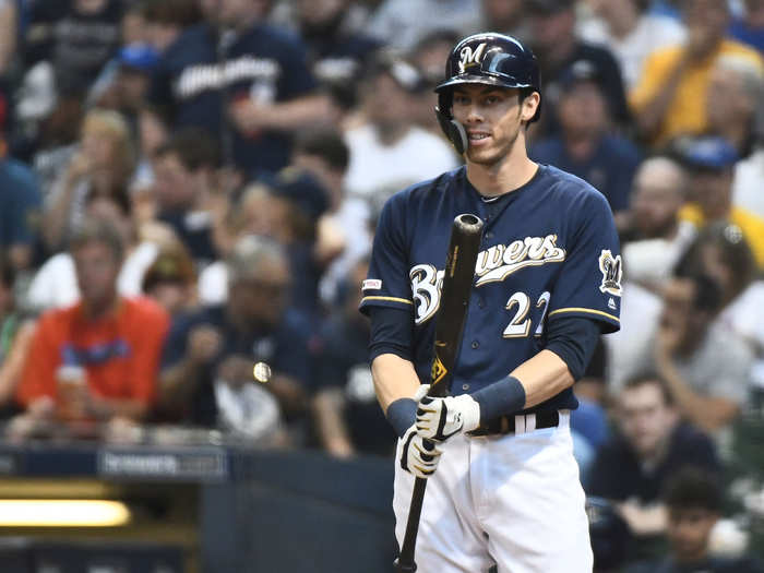 3. Christian Yelich — OF, Milwaukee Brewers