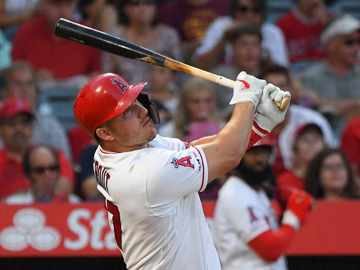 2. Mike Trout — OF, Los Angeles Angels