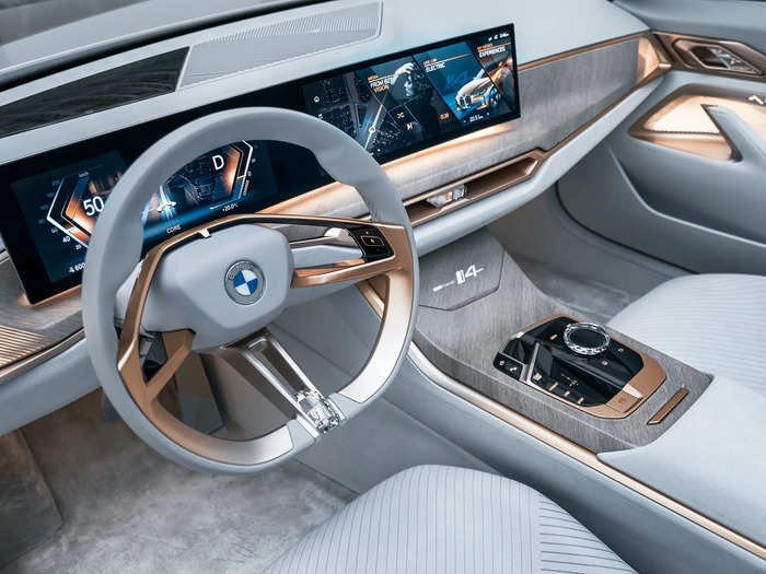 And by adding lots of functions — including climate control — into the infotainment system, BMW was able to do away with many traditional buttons to give the interior a more minimalist look.