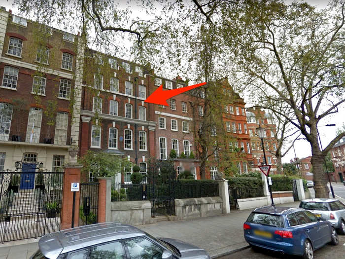 In London, Bloomberg owns both a townhouse and an apartment.