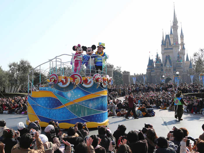 Tokyo Disneyland and DisneySea are closed until March 16.