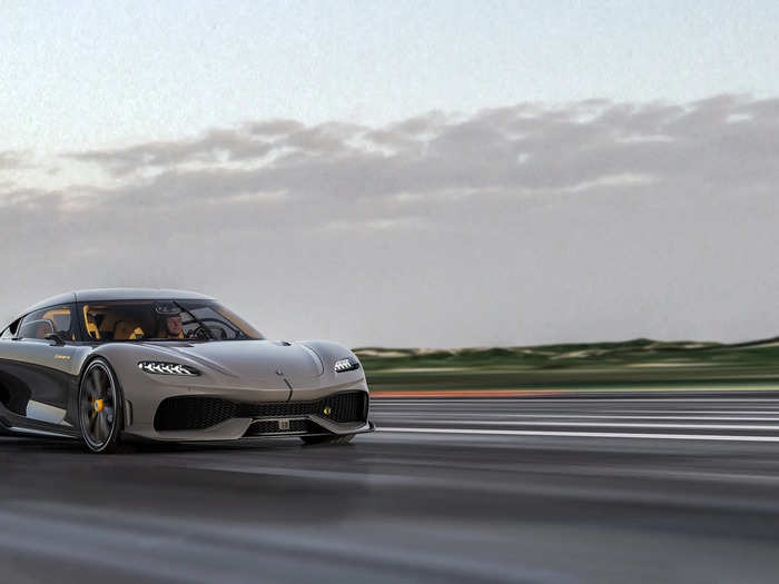 ... and hits a top speed of at least 248 mph, Koenigsegg says.