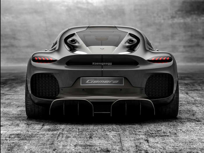 The Gemera, which Koenigsegg revealed on Tuesday despite the Geneva International Motor Show being canceled, is the manufacturer