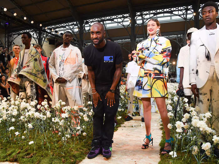 In 2017, Abloh won the British Fashion Award for Urban Luxe Brand.