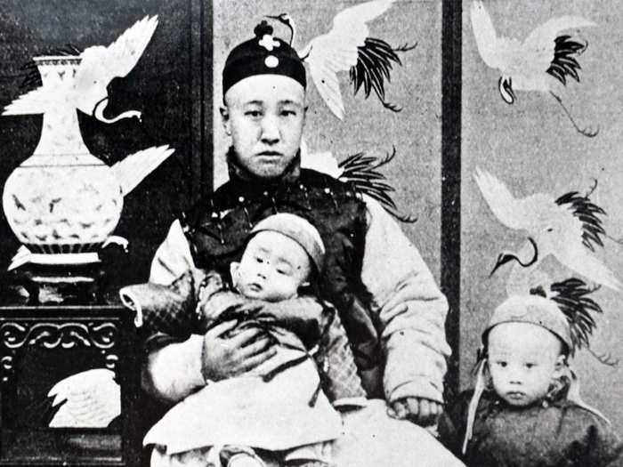 In 1908, Puyi, the Last Emperor of China, took the throne when he was just two years old.