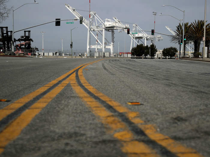 The outbreak is also impacting port businesses including in Oakland, California. the Port of Oakland had 23 ships cancel shipments already, most of them coming from China.