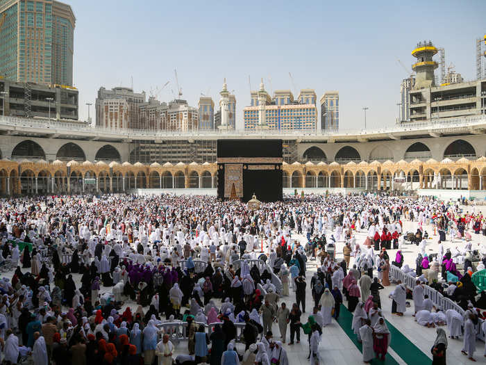 On February 27, it banned pilgrims from entering the country and closed down two of the holiest shrines of Islam, the Kaaba and the Great Mosque in Mecca.