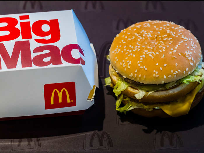 Today, an estimated 900 million Big Macs are sold each year around the world.