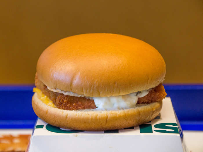 The first new item to be added to the national menu was the Filet-O-Fish sandwich in 1965.