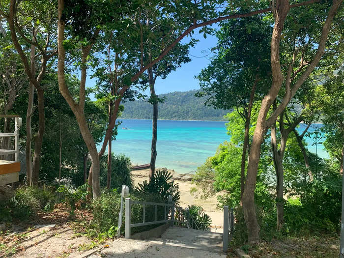 It is also one of the most beautiful places I have been in my life. Waking up every day to the blue water and lush greenery, I felt like I was living in a simulation based on the platonic ideal of an island getaway.