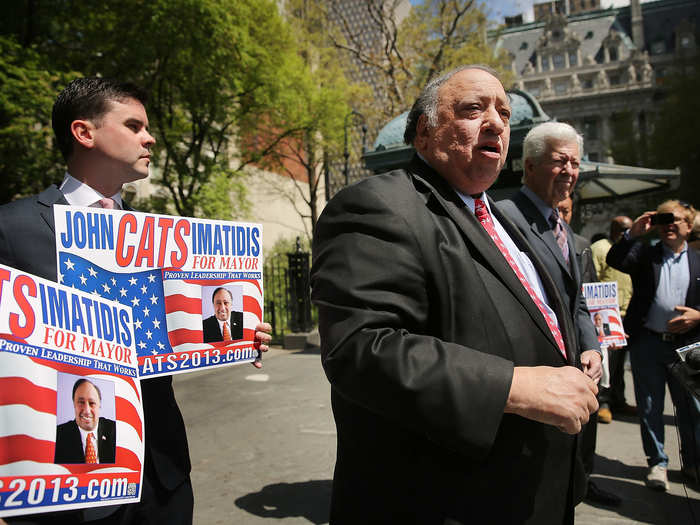 Like his daughter, Catsimatidis is active in local politics.