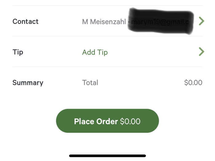 Placing an order at the location I selected was easy, and the subscription applied with no problem.