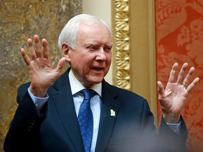 9. Sen. Orrin Hatch