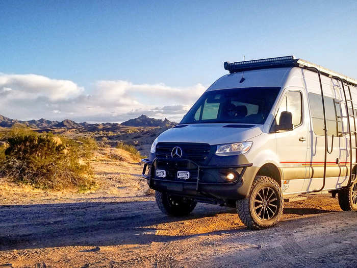 It has multiple upgrades — such as new suspension, shocks, and springs — that make it more off-road friendly than the original Mode.