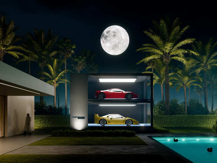 Another option is to build a showroom villa separate from the home by designing and constructing a brand new garage...