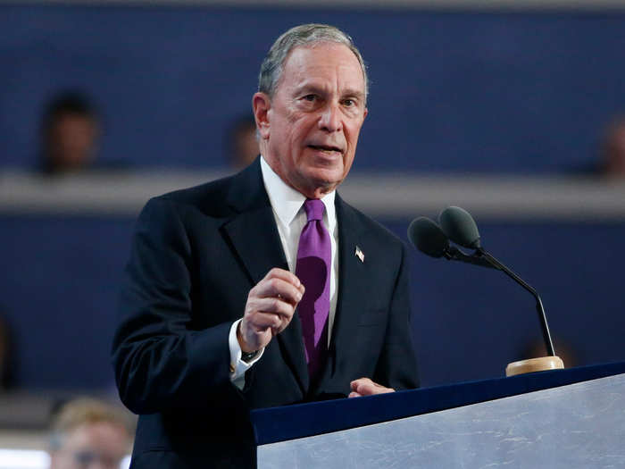 Former New York City Mayor Michael Bloomberg endorsed the former vice president on March 4.